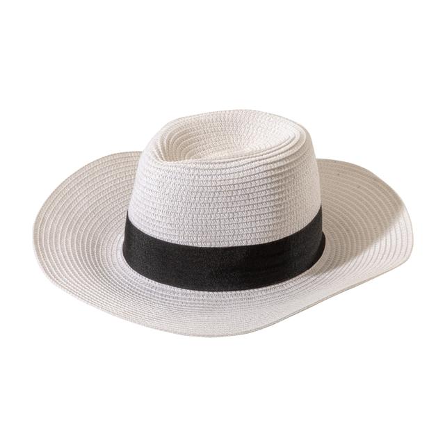 Chapeau en papier et polyester avec bandeau élastique personnalisable