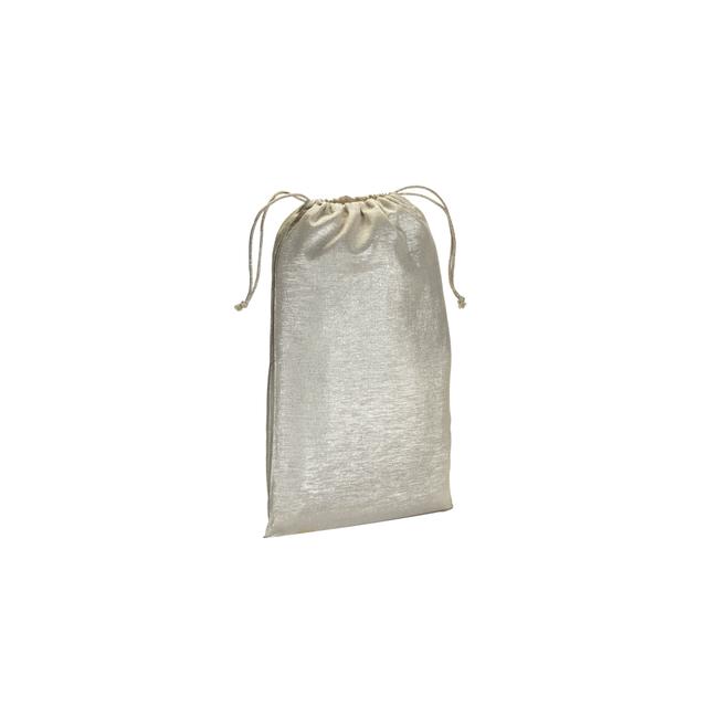 90 g/m2 bright polycotton gift bag with drawstring closure