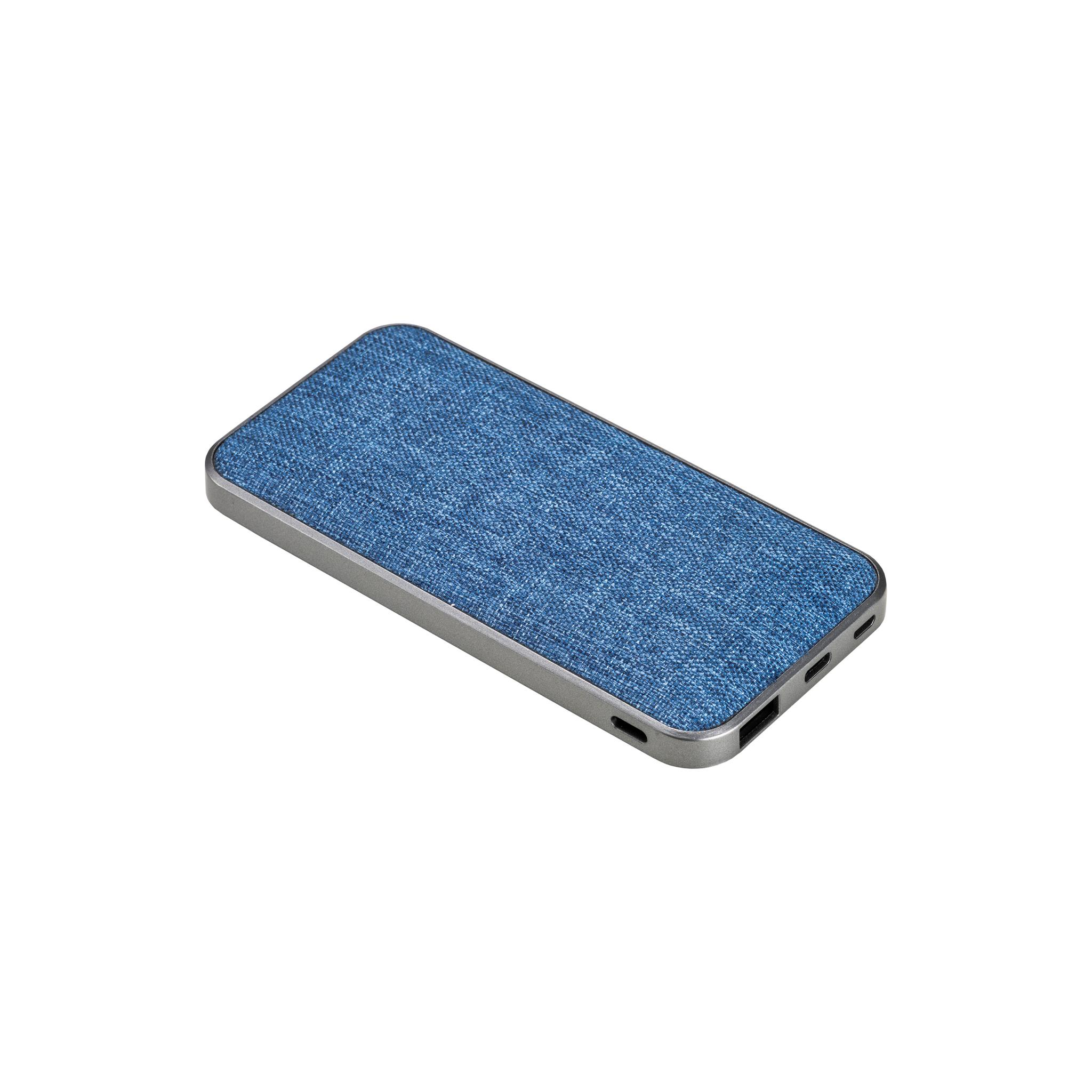 Power bank en R-PET 4000mah. Input : DC5V/2A, output : 5V/2A avec indicateur lumineux Power bank en R-PET 4000mah. Input : DC5V/2A, output : 5V/2A avec indicateur lumineux