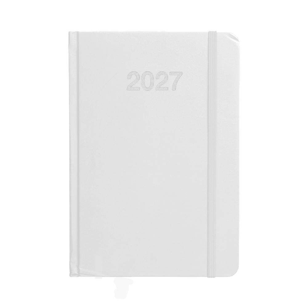 Agenda giornaliera 2027, copertina rigida in cartoncino laminato Agenda giornaliera 2027, copertina rigida in cartoncino laminato