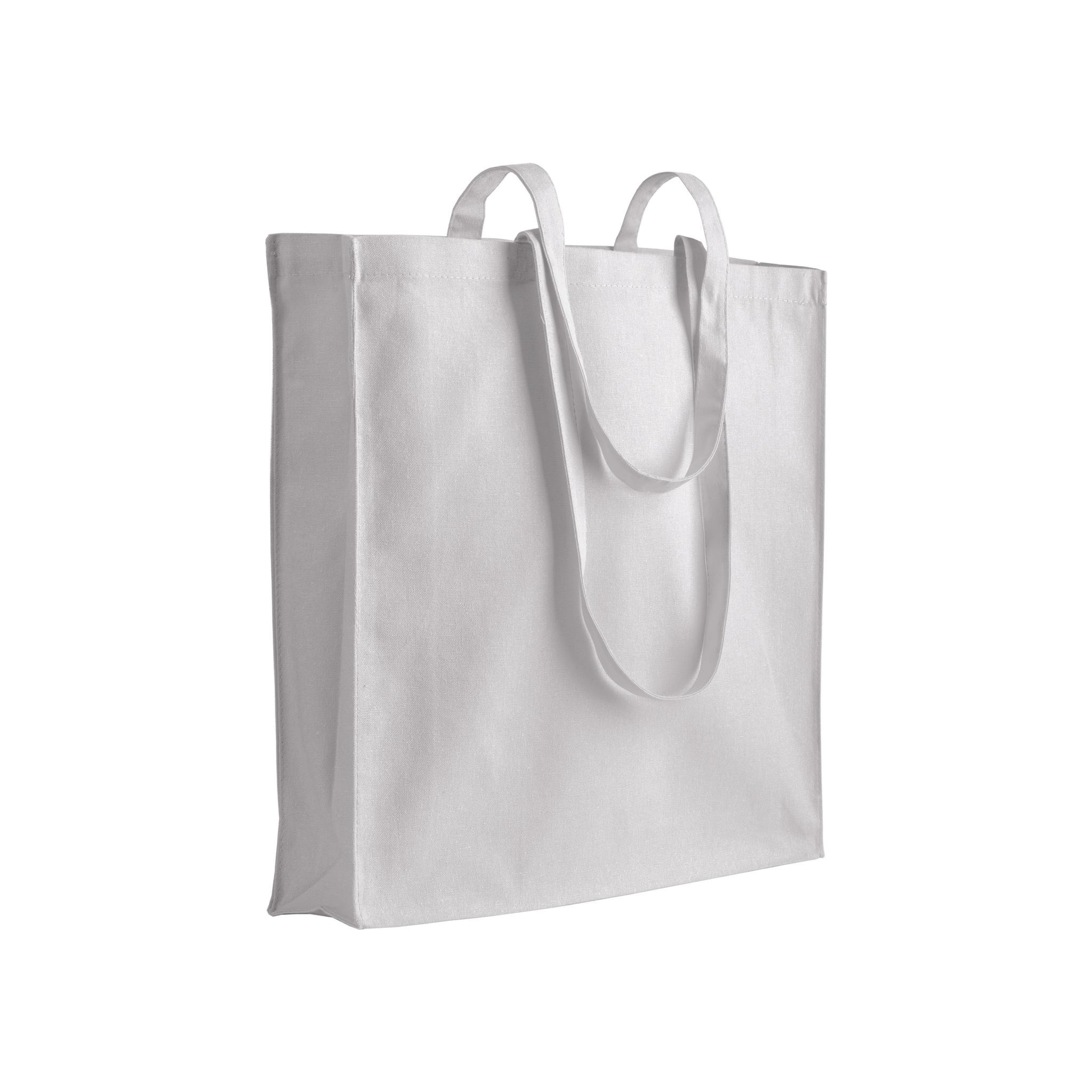 Shopper-Tasche in Uni-Farbe aus recycelter Baumwolle, 220 g/m2 Shopper-Tasche in Uni-Farbe aus recycelter Baumwolle, 220 g/m2