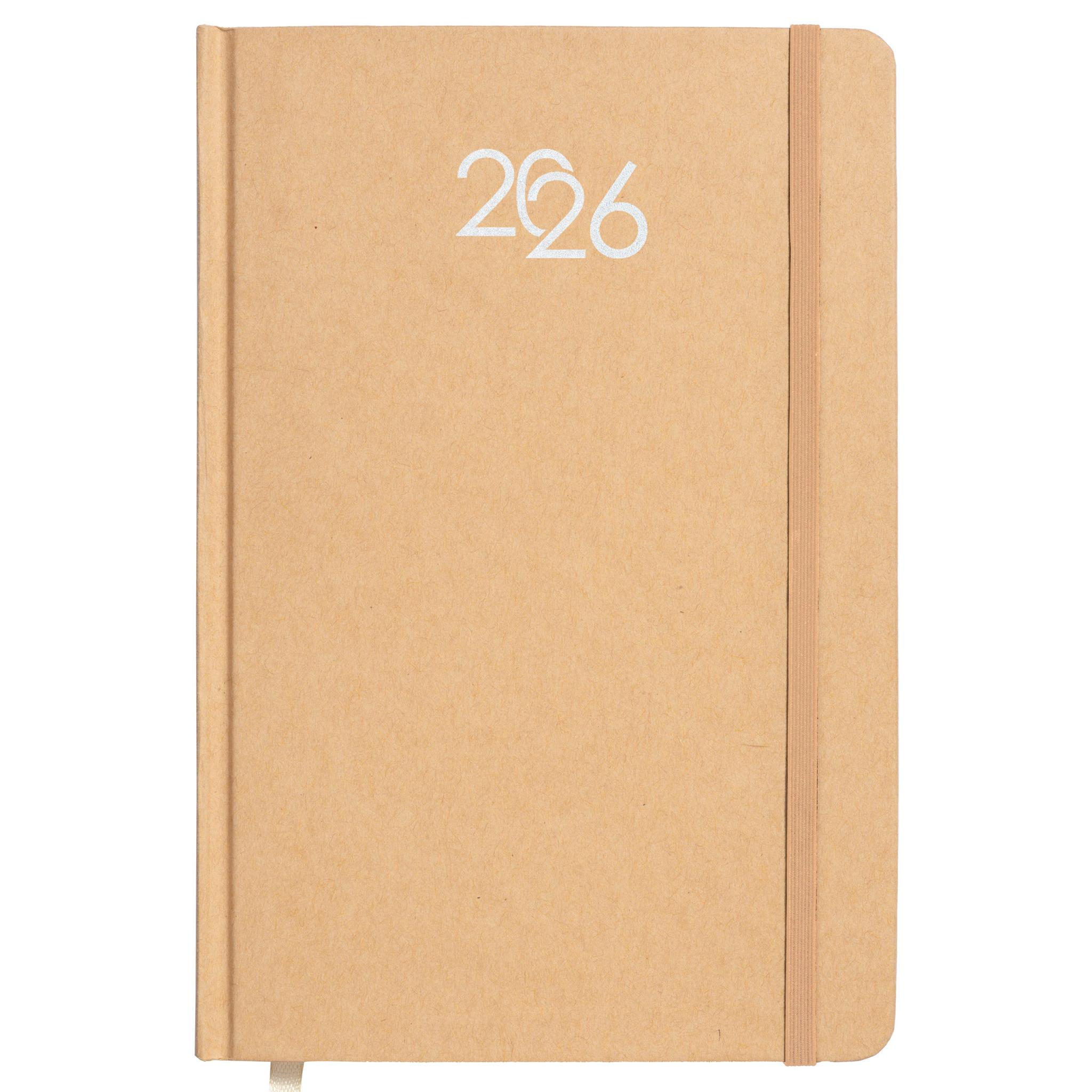 Weekly planner 2026 with hard cardboard cover Weekly planner 2026 with hard cardboard cover