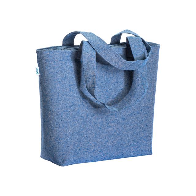 280 g/m2 recycled cotton shopper with gusset