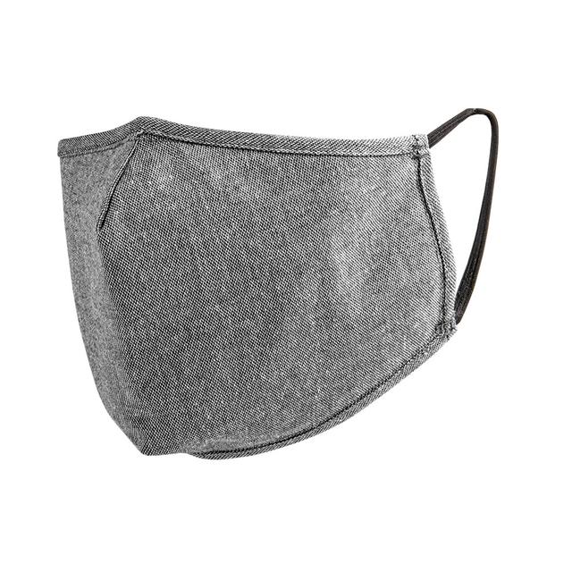 Washable 3-layer mask:96%recycled cotton(external)-tnt pp(filter)-100% cotton