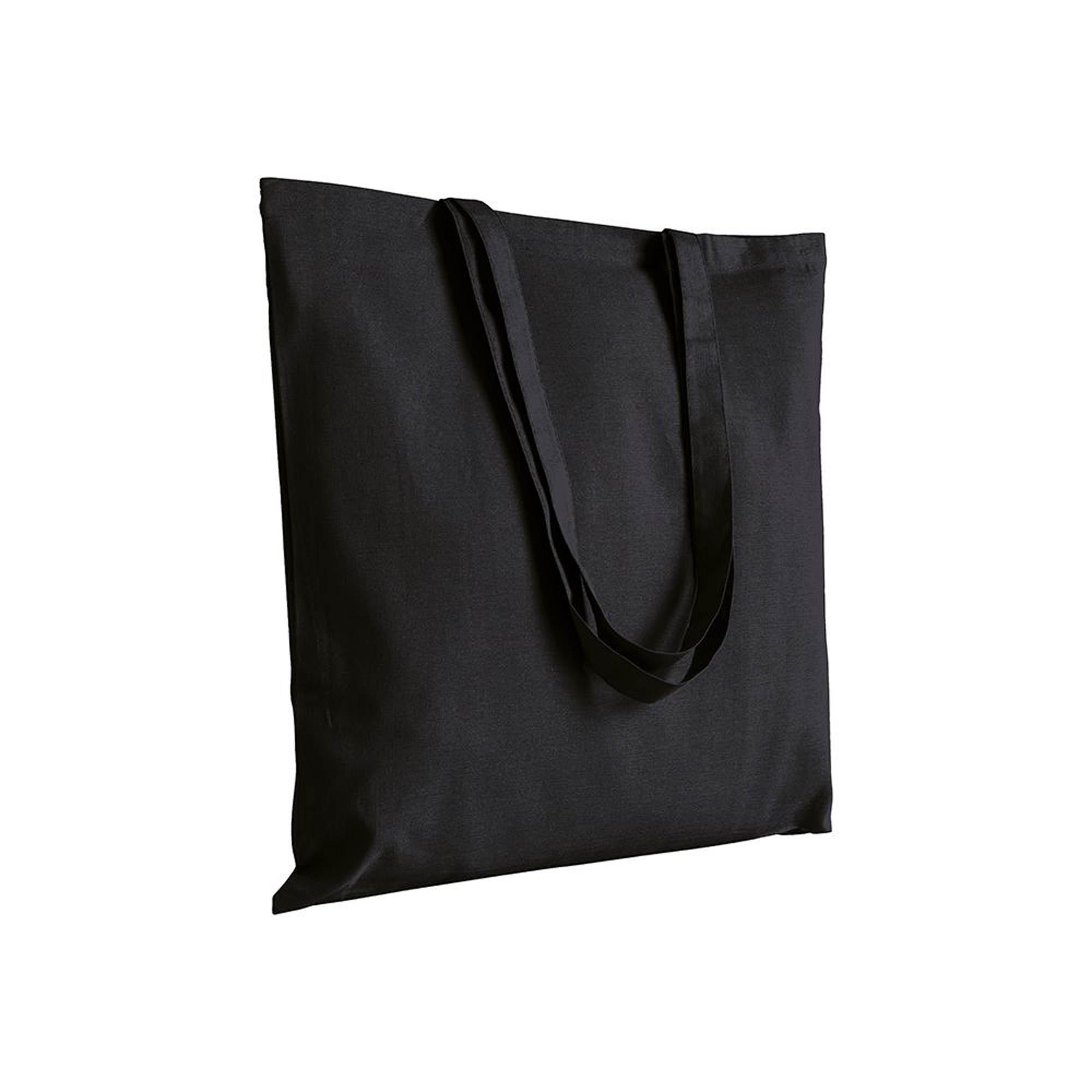Borsa shopper a tinta unita in cotone riciclato da 140 g/m2. È certificata GRS Borsa shopper a tinta unita in cotone riciclato da 140 g/m2. È certificata GRS