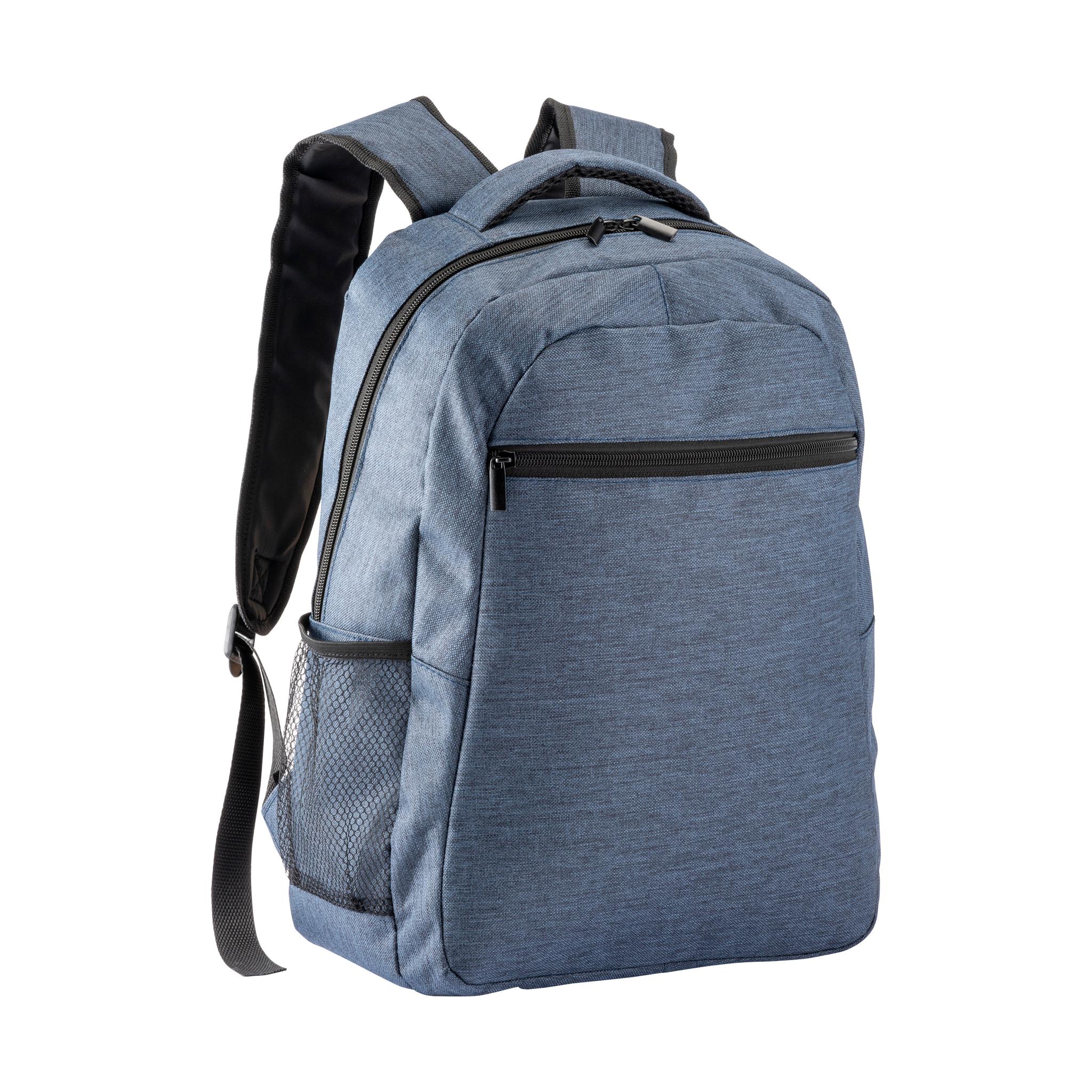 Mochila para PC en poliéster melange Compartimento para portátil acolchado Mochila para PC en poliéster melange Compartimento para portátil acolchado