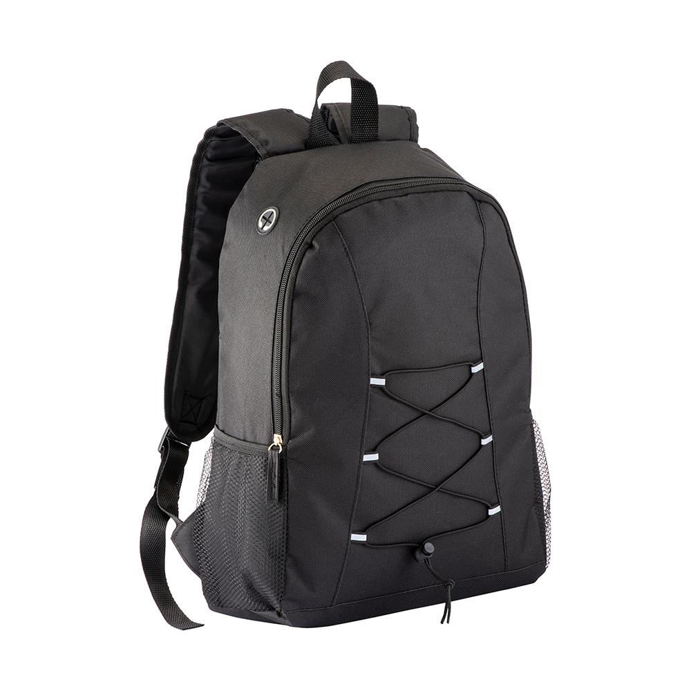 Mochila de poliéster 600D con salida de auriculares Mochila de poliéster 600D con salida de auriculares