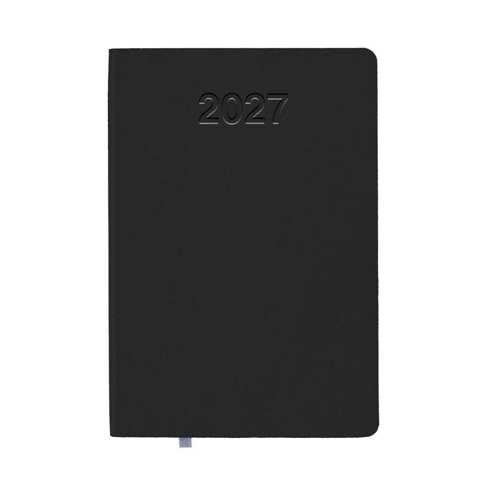 Agenda diaria 2027 con cubierta flexible de PU resistente al calor Agenda diaria 2027 con cubierta flexible de PU resistente al calor