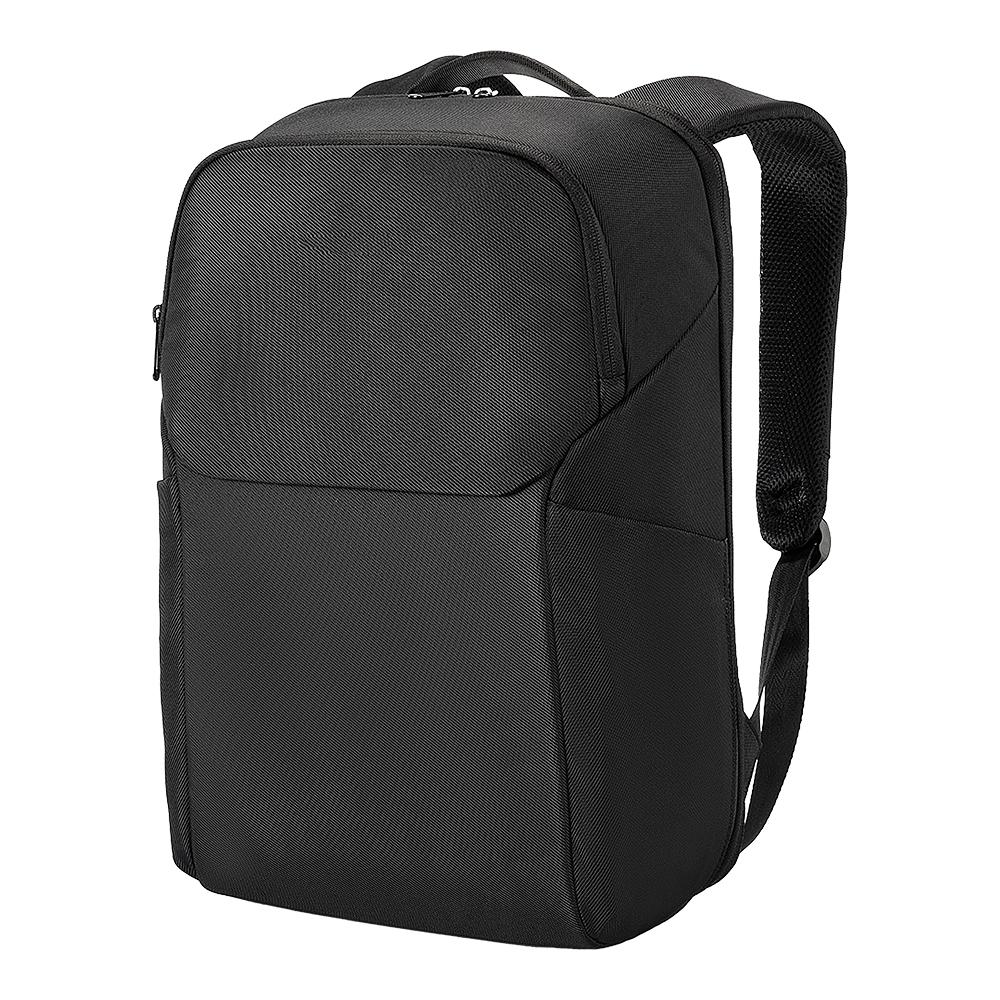 Laptop backpack (15) structured in twill polyester Laptop backpack (15) structured in twill polyester