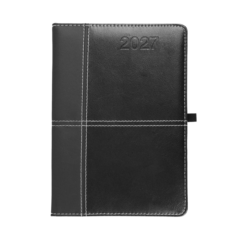 Weekly diary 2027, thermo-varnished PU hard cover with all-round stitching Weekly diary 2027, thermo-varnished PU hard cover with all-round stitching
