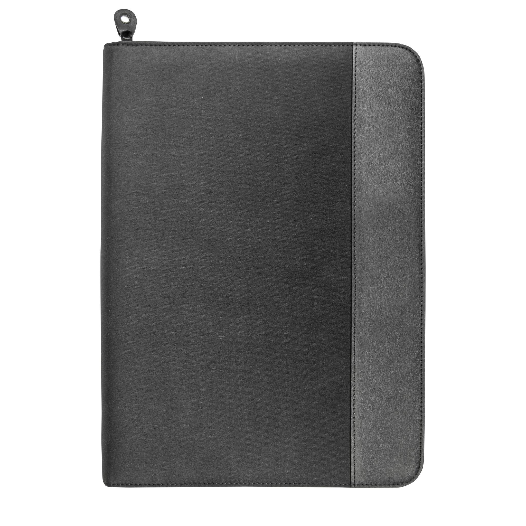 Dokumentenmappe aus Mikrofaser und Kunstleder, Innentaschen Dokumentenmappe aus Mikrofaser und Kunstleder, Innentaschen