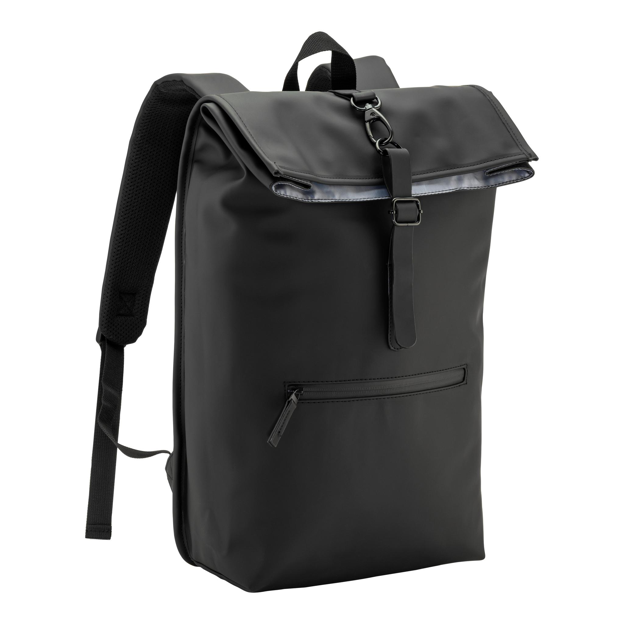 Recycled water-resistant Soft PU (15") backpack Recycled water-resistant Soft PU (15") backpack
