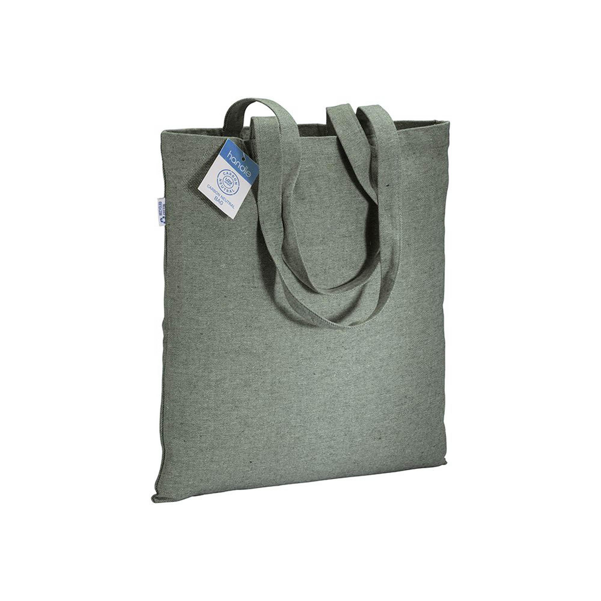 Tote-bag en coton recyclé certifié GRS (280 g/m2) Tote-bag en coton recyclé certifié GRS (280 g/m2)