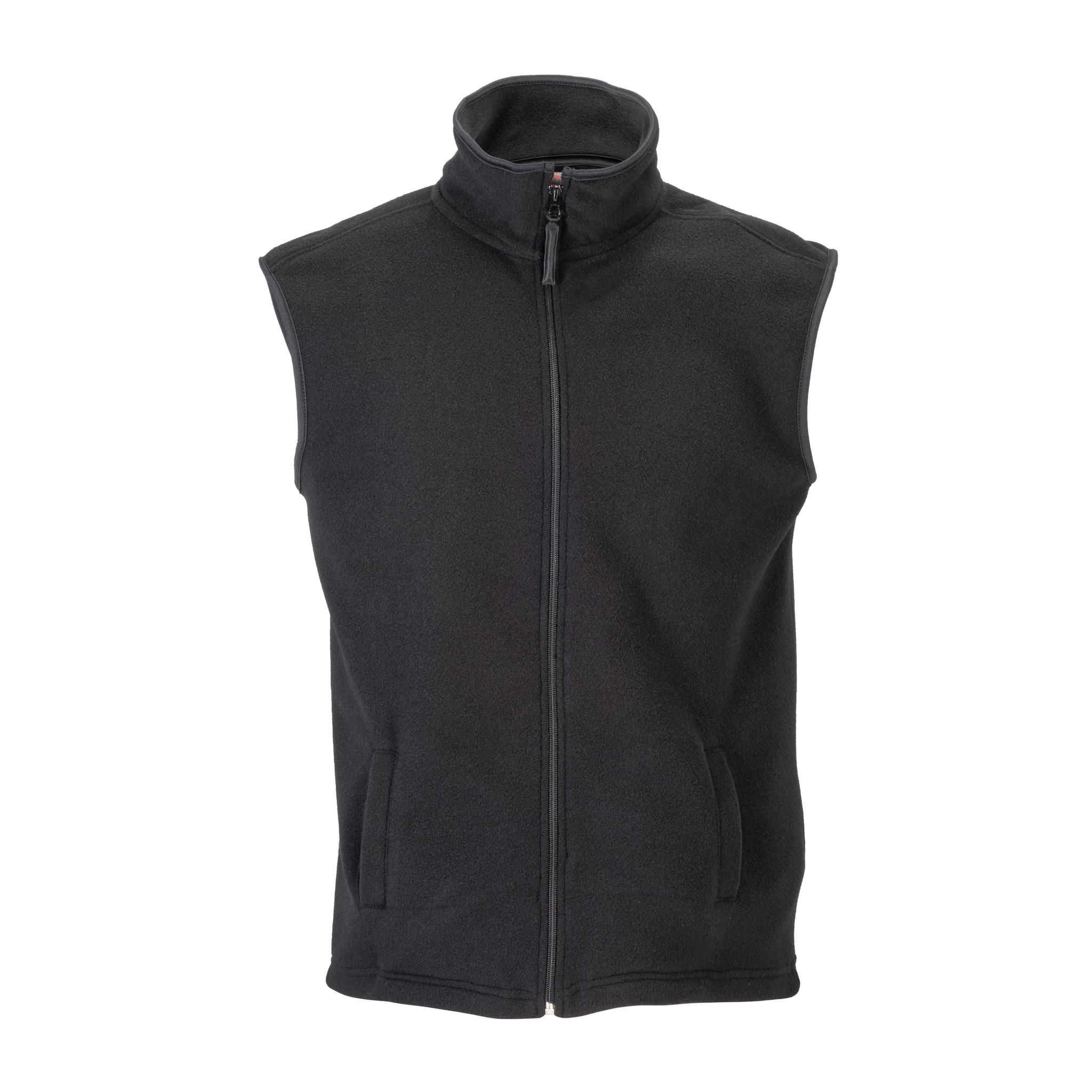 Gilet polaire sans manche 180g/m2 avec fermeture éclair et 2 poches latérales. Tailles S/M Gilet polaire sans manche 180g/m2 avec fermeture éclair et 2 poches latérales. Tailles S/M