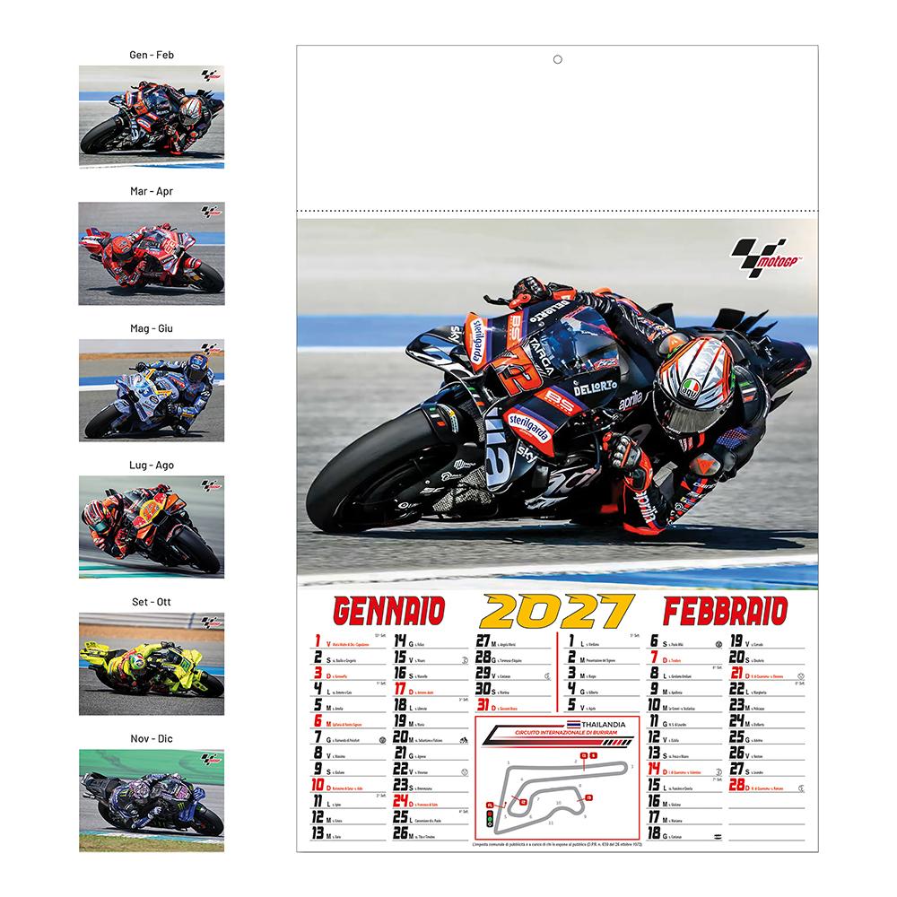 Wandkalender 2027, Monatskalender, 6 illustrierte Blatter aus gestrichenem Papier 130 g/m2 Wandkalender 2027, Monatskalender, 6 illustrierte Blatter aus gestrichenem Papier 130 g/m2