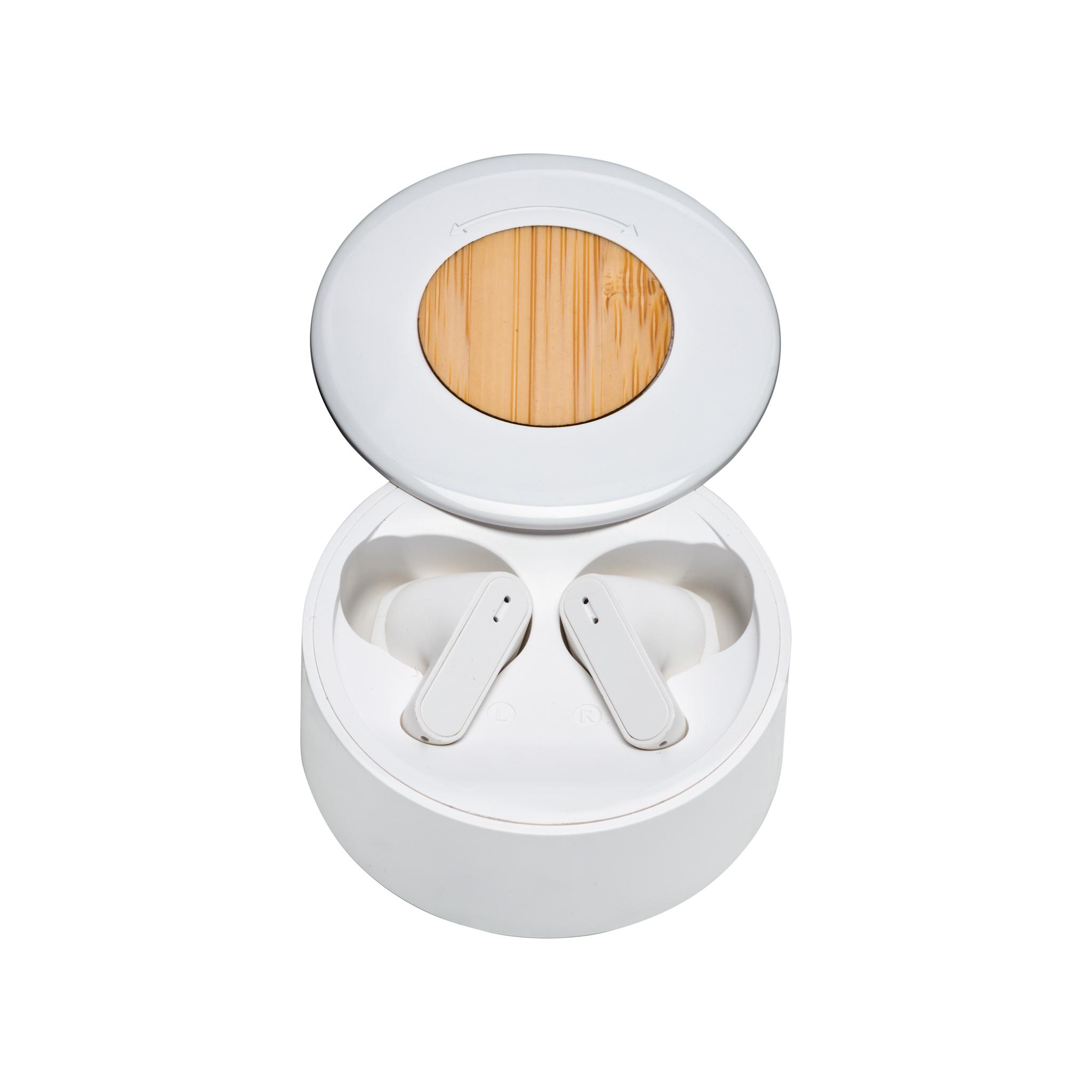 Auriculares RABS con inserción de bambú Auriculares RABS con inserción de bambú