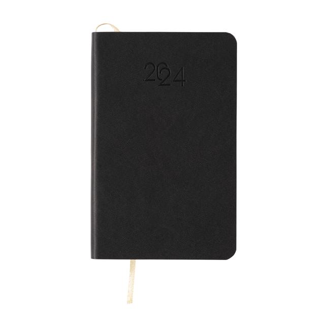 2024 weekly pocket diary with flexible PU cover - Box on request Art. 23794