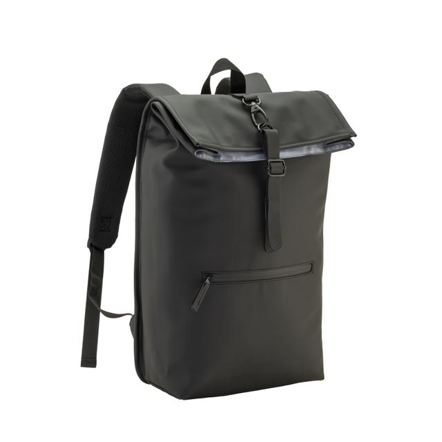 Recycled water-resistant Soft PU (15") backpack