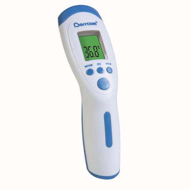 Termómetro digital infrarrojo sin contacto; dispositivo médico