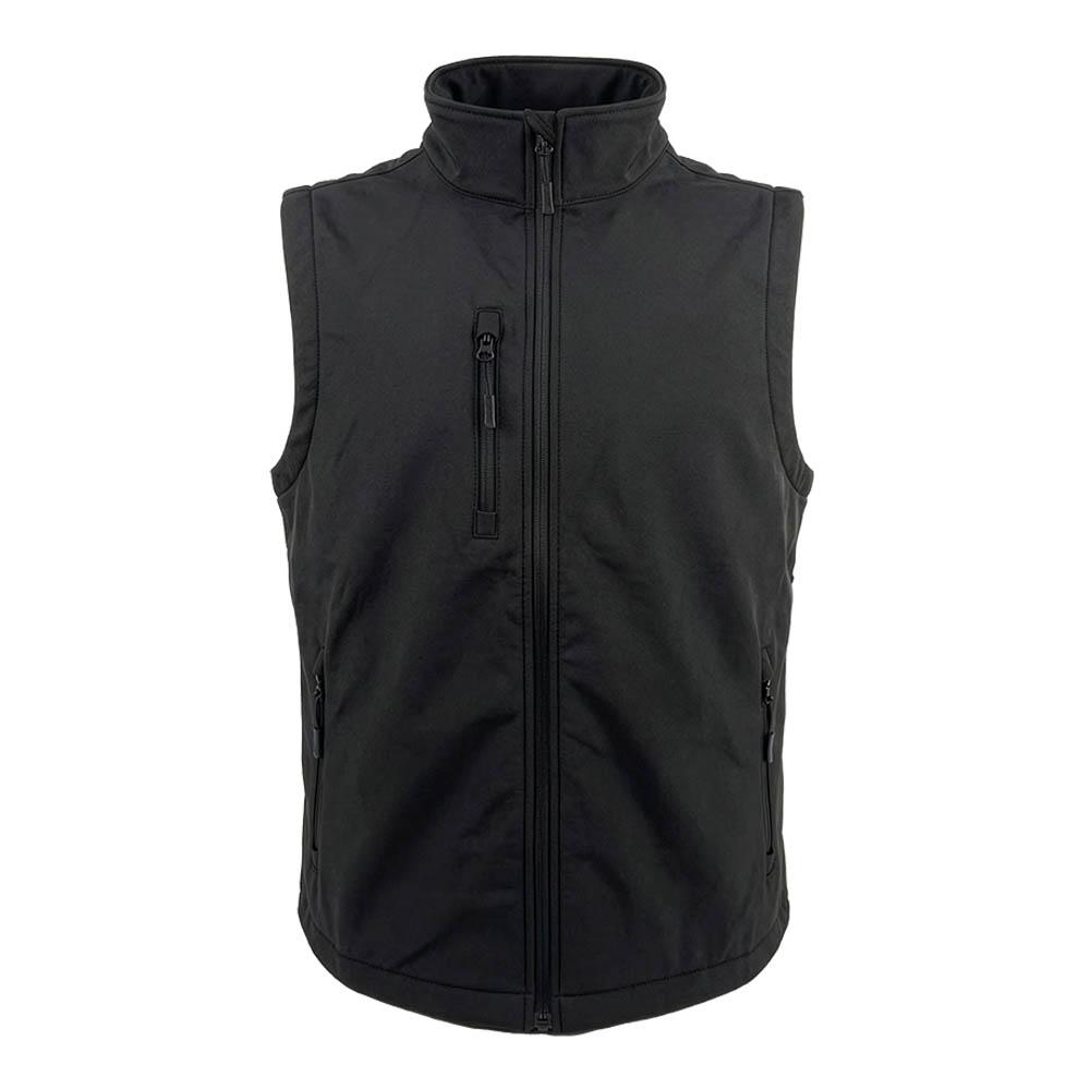 Unisex Softshell Weste aus regeneriertem Gewebe 280 g/m2 Unisex Softshell Weste aus regeneriertem Gewebe 280 g/m2