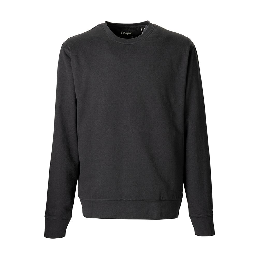 Crewneck sweatshirt 100% recycled fabric Crewneck sweatshirt 100% recycled fabric