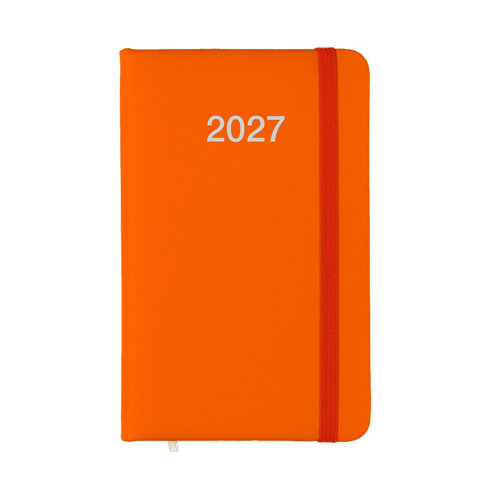 Agenda de poche hebdomadaire 2027 avec couverture rigide en PU Agenda de poche hebdomadaire 2027 avec couverture rigide en PU