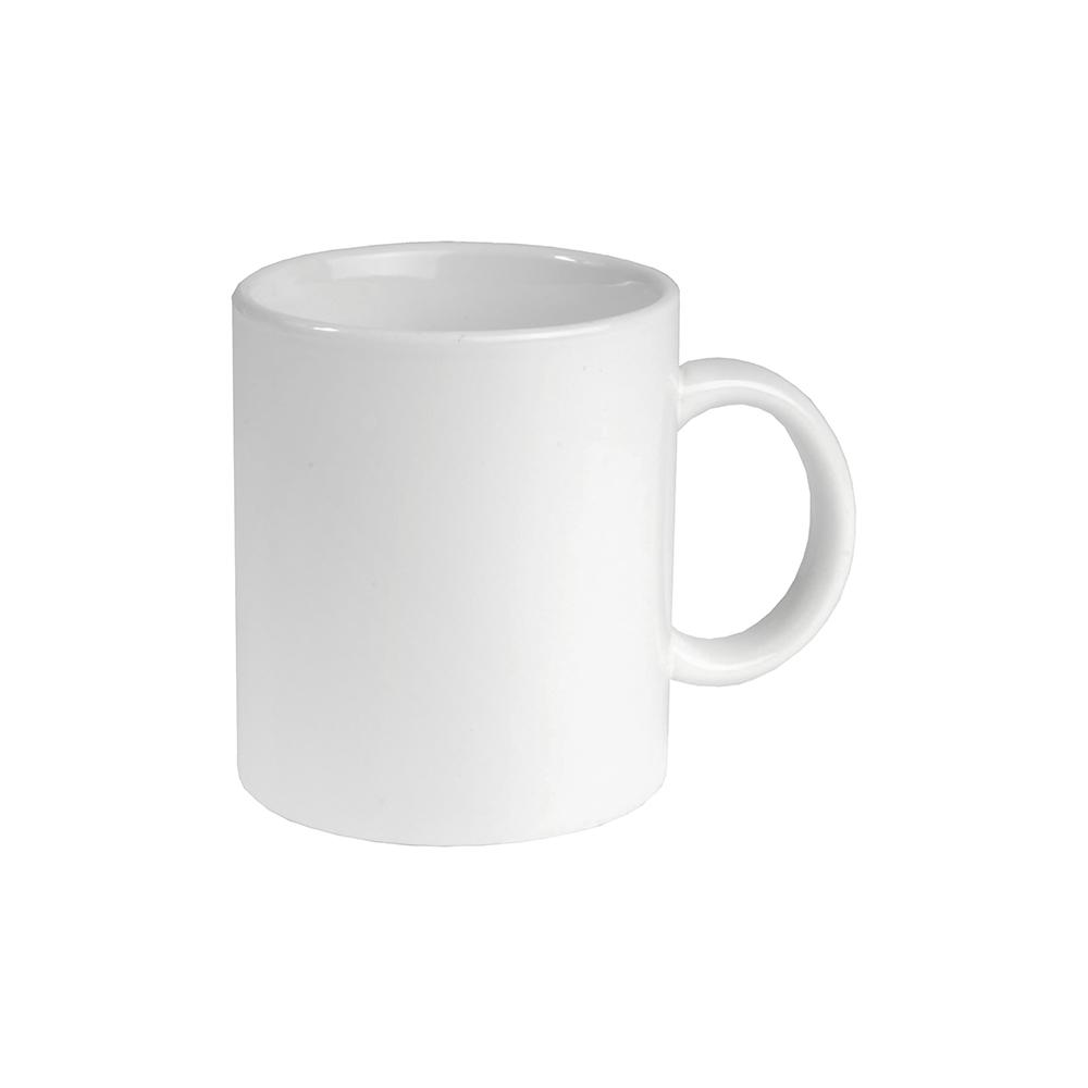 Tasse blanche en céramique adaptée au lave-vaisselle et four à micro-ondes avec boite blan Tasse blanche en céramique adaptée au lave-vaisselle et four à micro-ondes avec boite blan
