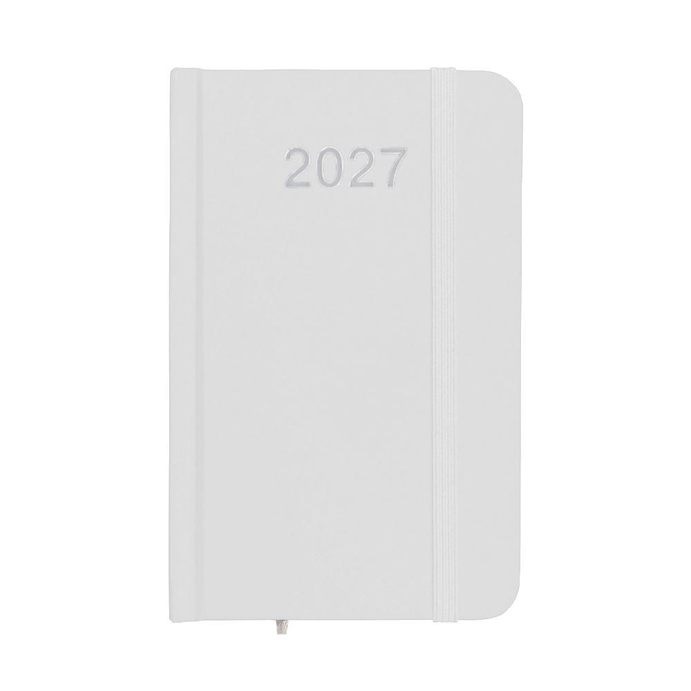 Agenda de poche hebdomadaire 2027, couverture rigide en carton laminé Agenda de poche hebdomadaire 2027, couverture rigide en carton laminé