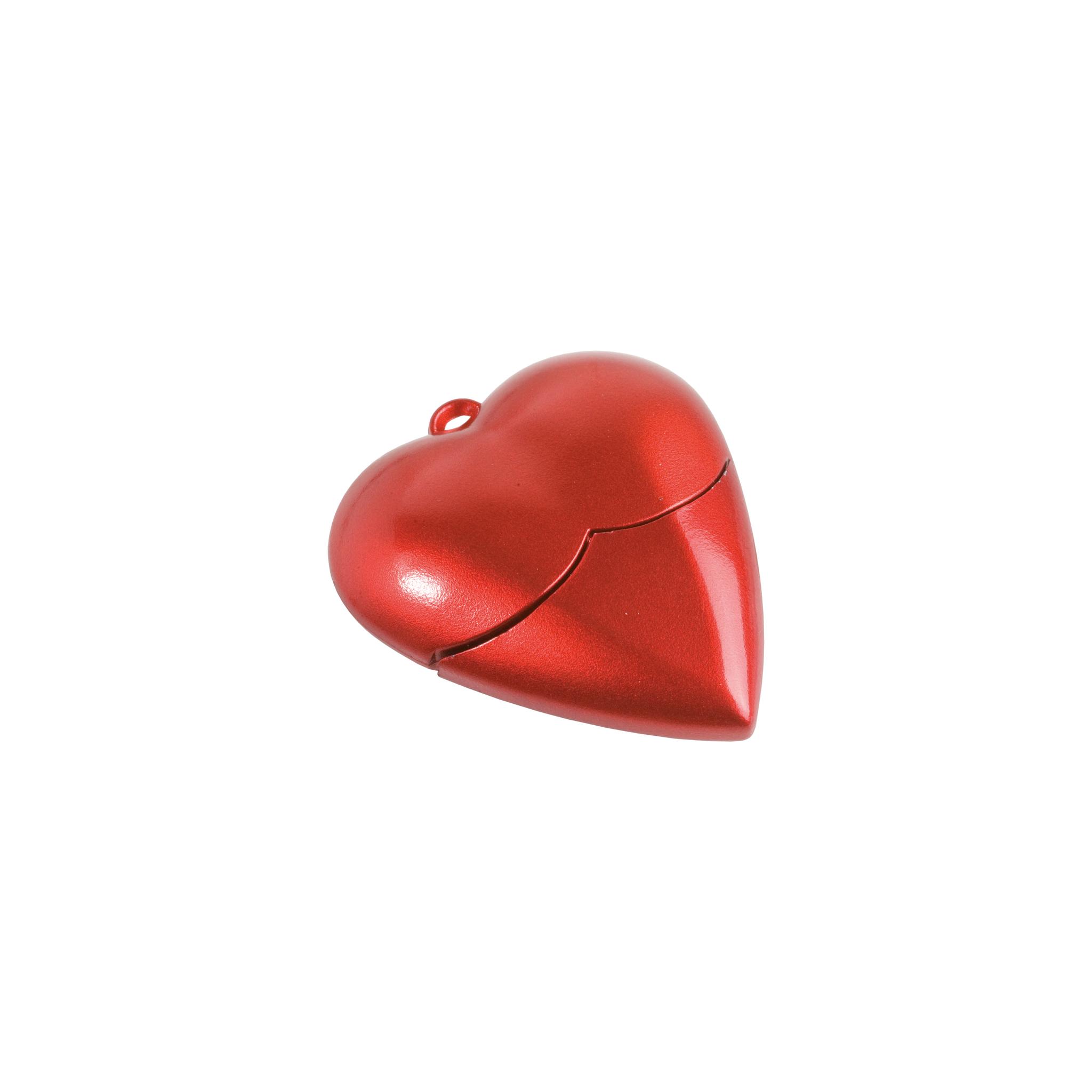 Chiavetta USB 4Gb, in plastica a forma di cuore. Possibilità di import su richiesta Chiavetta USB 4Gb, in plastica a forma di cuore. Possibilità di import su richiesta