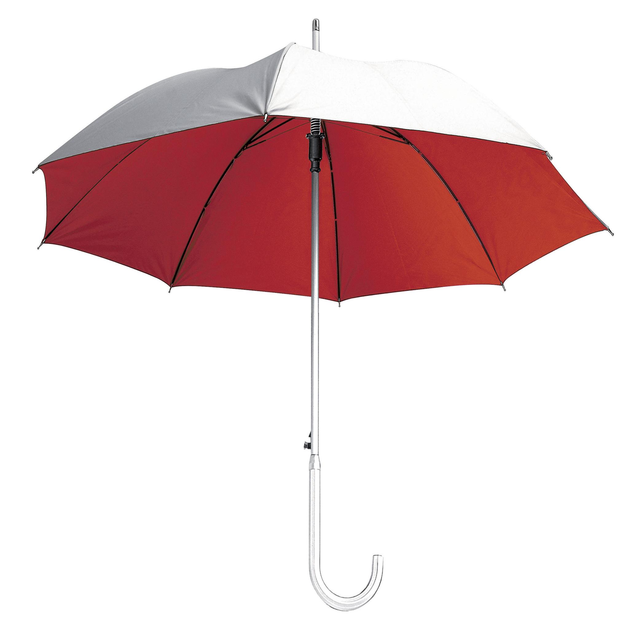 Parapluie Deluxe, automatique avec corps, pointe et poign e courb en aluminium. Materiel Parapluie Deluxe, automatique avec corps, pointe et poign e courb en aluminium. Materiel