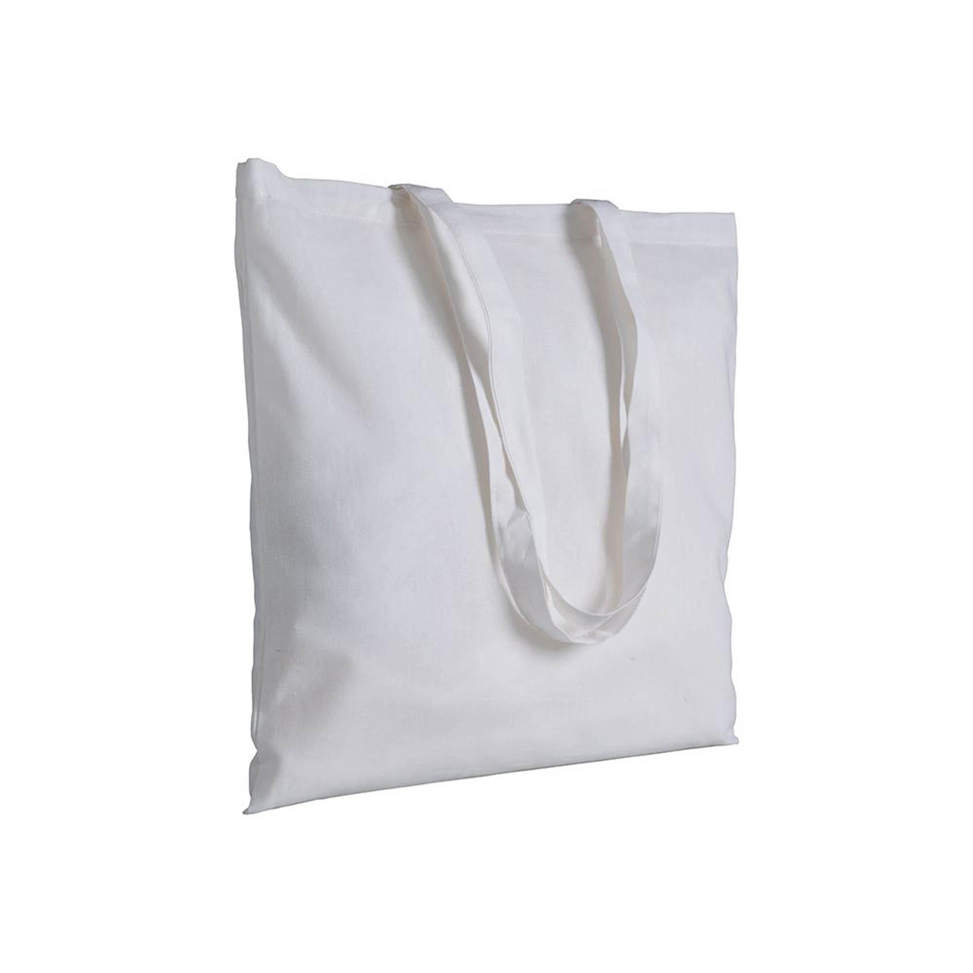 Shopper in canvas 280 g-m2, manici lunghi Shopper in canvas 280 g-m2, manici lunghi
