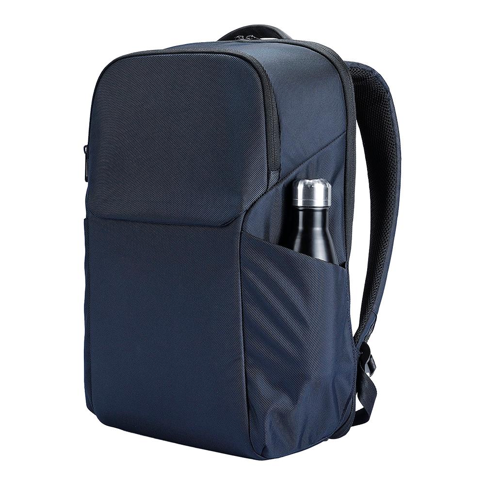 Laptop backpack (15) structured in twill polyester Laptop backpack (15) structured in twill polyester