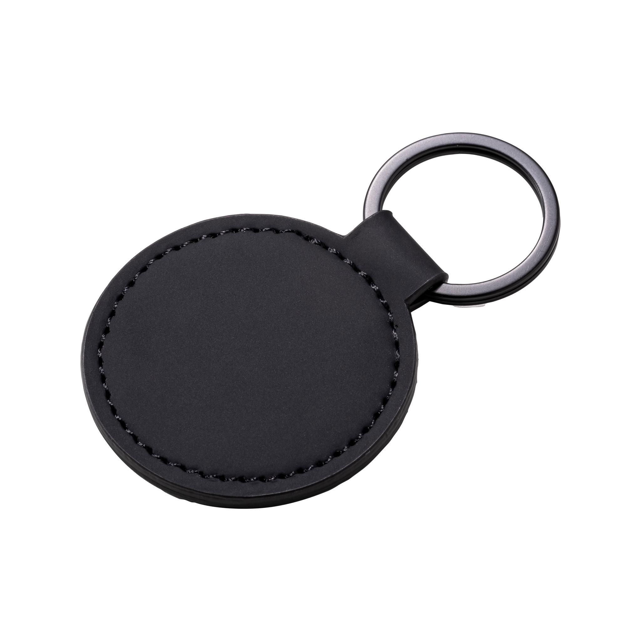 Key Rings Forpus Round key ring made of soft PU. With metal ring | SIPEC
