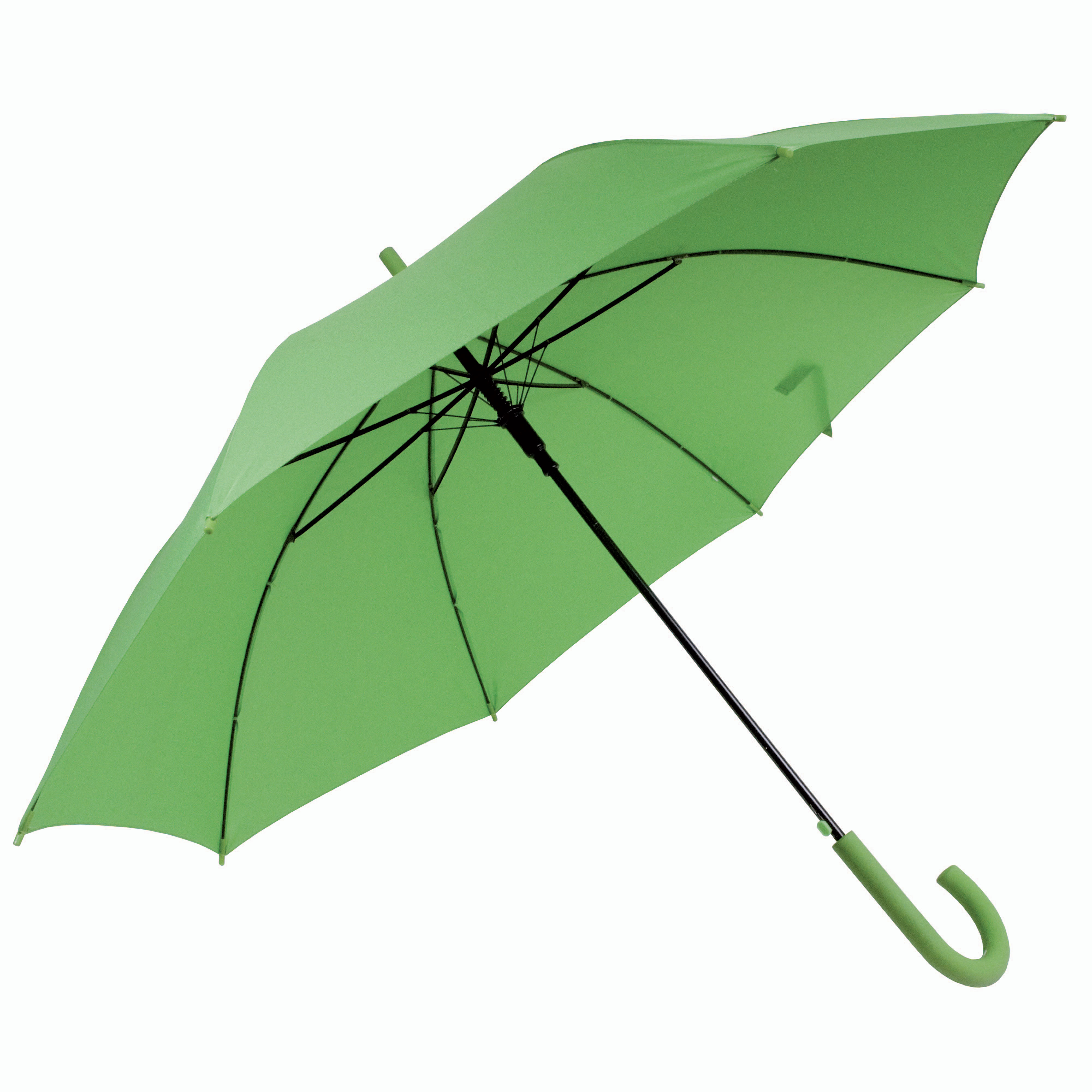 Automatic umbrella with rubberised handle and ferrule | SIPEC